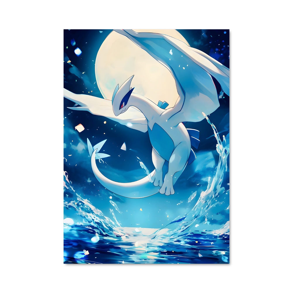 Poster Légende Ailée – affiche Pokemon