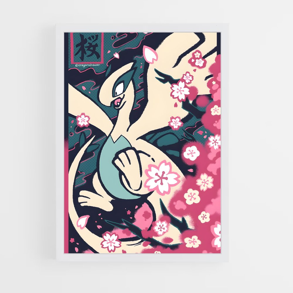 Poster L'Ascension de Lugia – affiche Pokemon (vue 3)