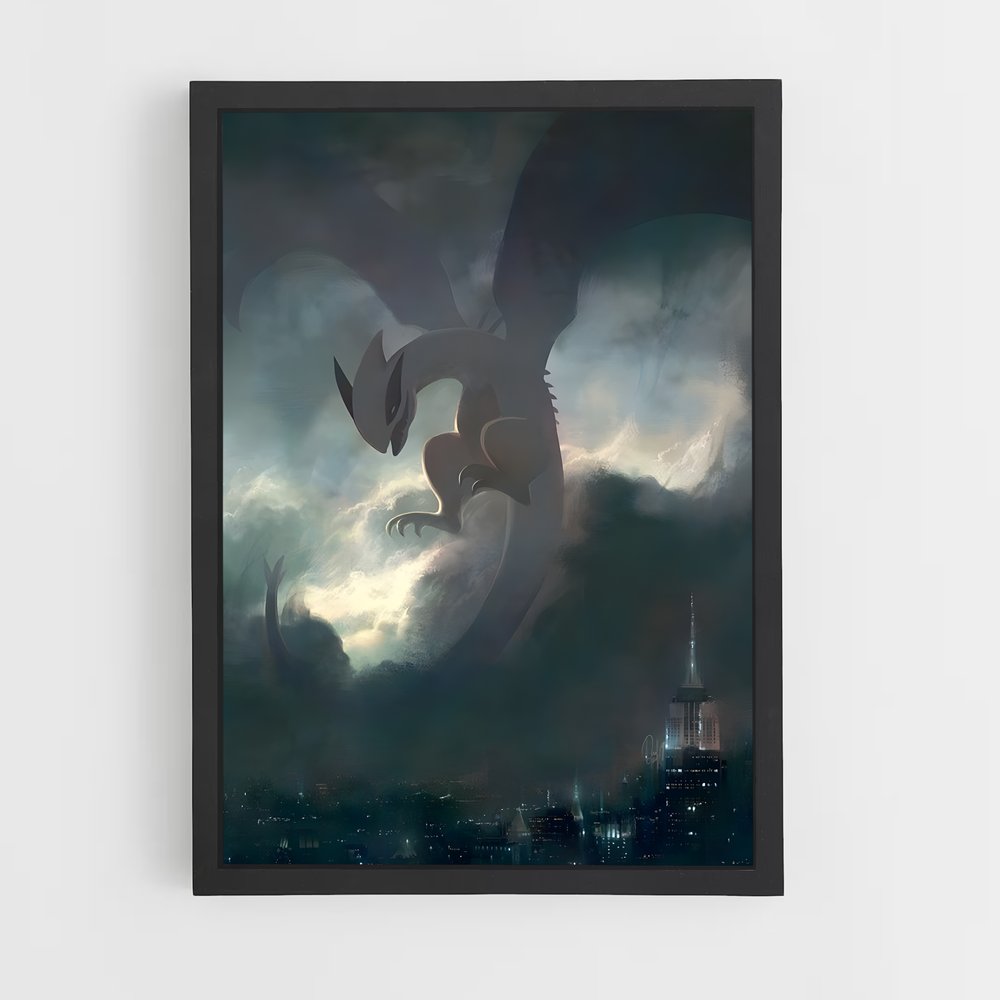 Poster Lugia décoration – affiche Pokemon (vue 2)