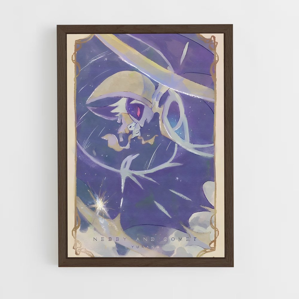 Poster L'Élégance Pourpre – affiche Pokemon (vue 5)