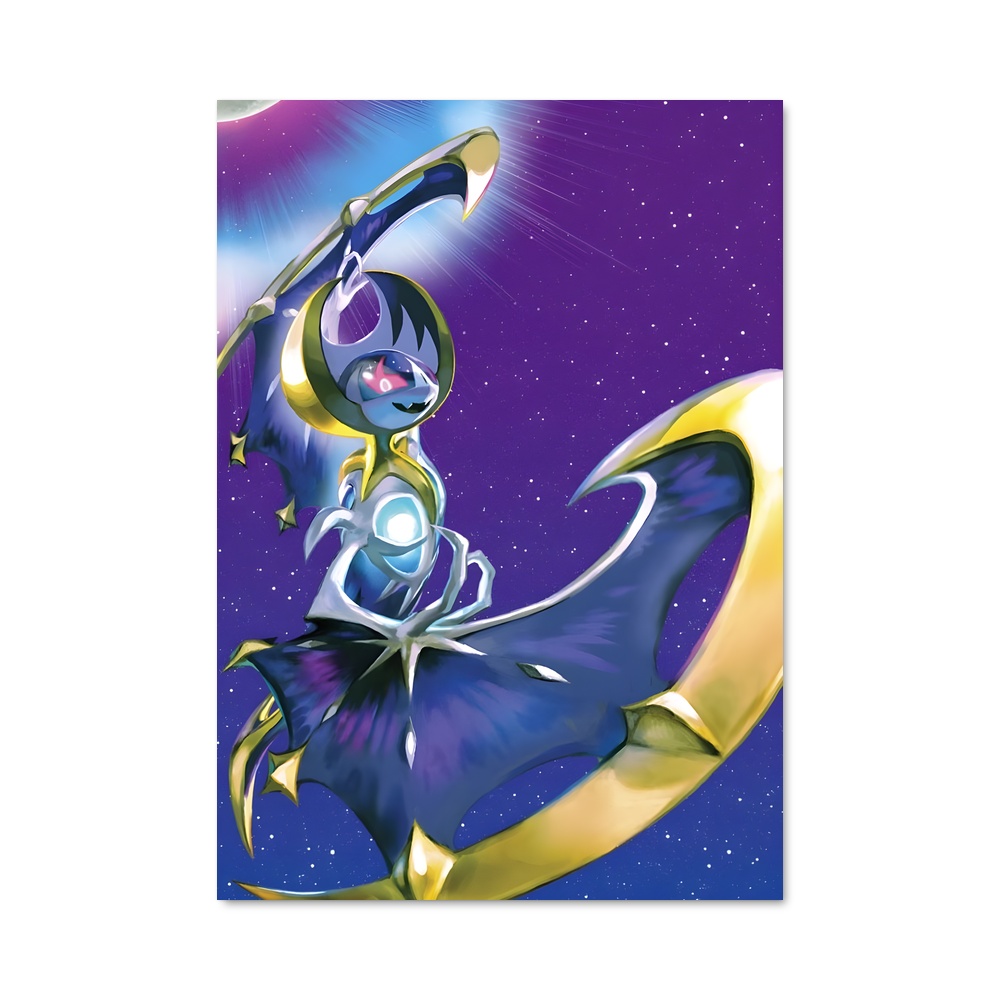 Poster L'Envol de Lunala – affiche Pokemon