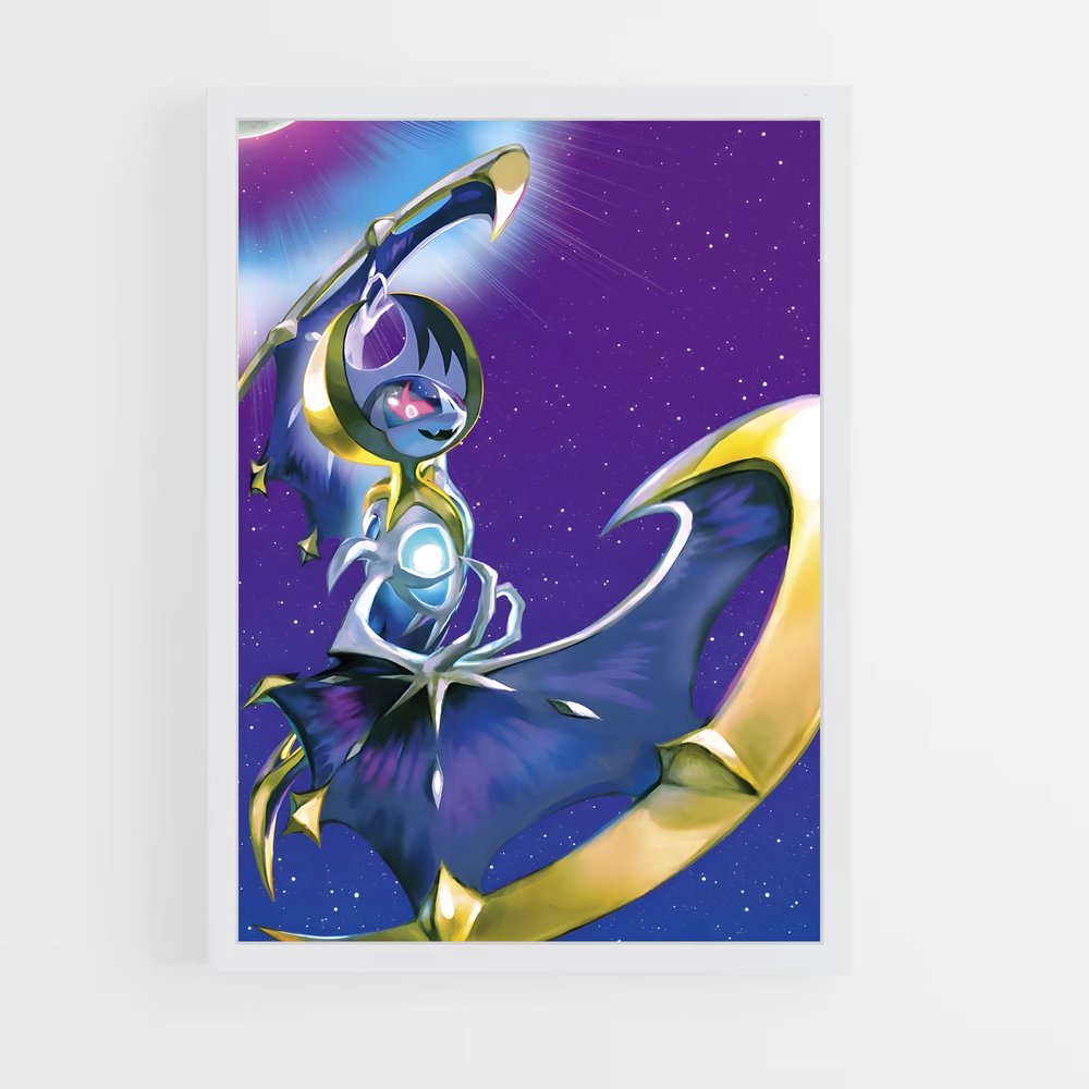 Poster L'Envol de Lunala – affiche Pokemon (vue 3)