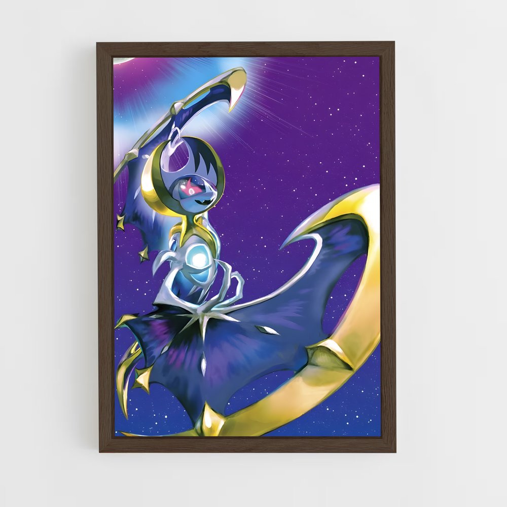 Poster L'Envol de Lunala – affiche Pokemon (vue 5)
