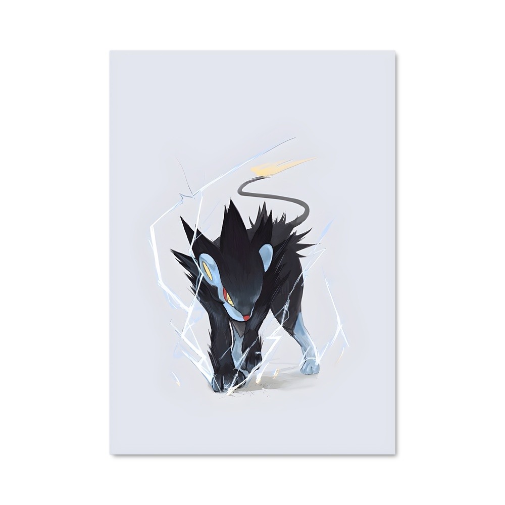 Poster Ombres de Luxray – affiche Pokemon
