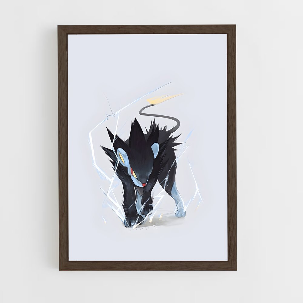 Poster Ombres de Luxray – affiche Pokemon (vue 5)