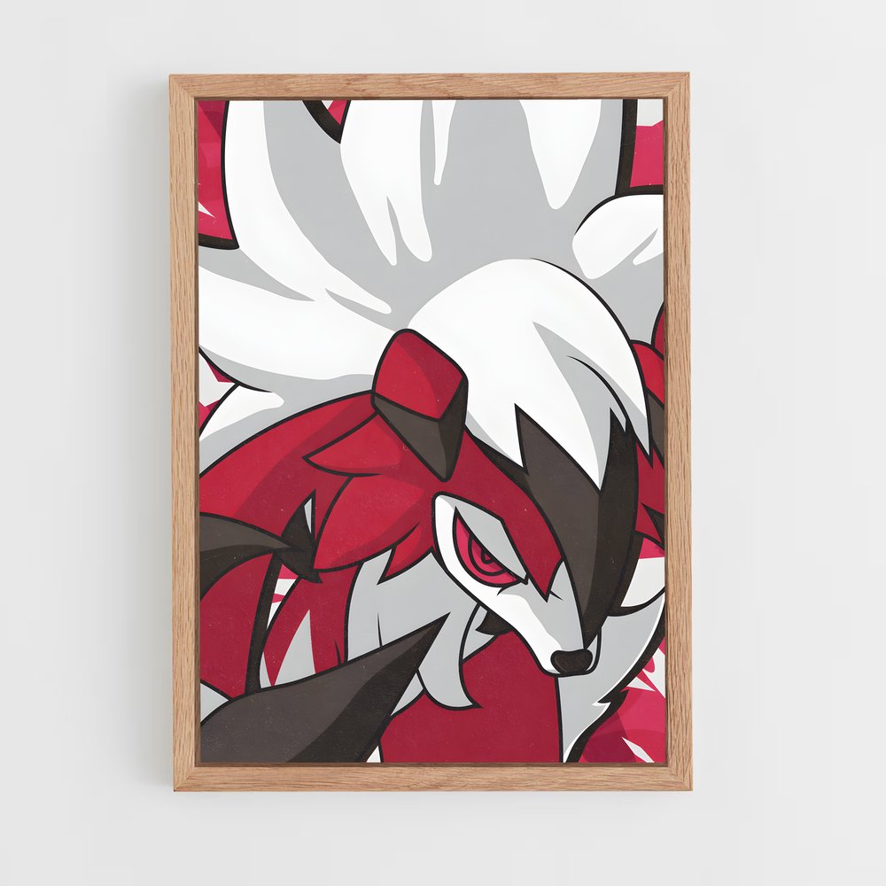 Poster Lycanroc : Duel des Ombres – affiche Pokemon (vue 4)