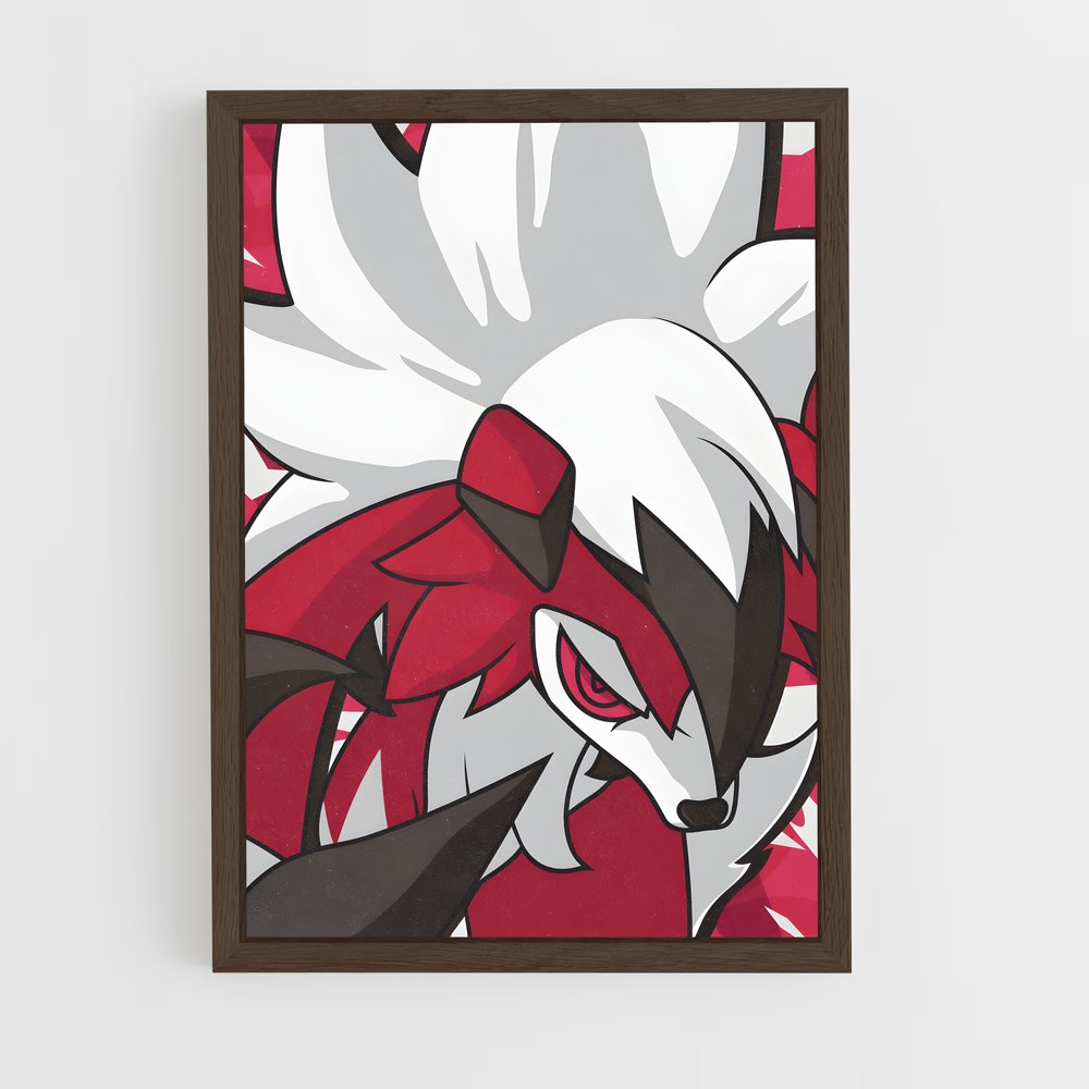 Poster Lycanroc : Duel des Ombres – affiche Pokemon (vue 5)