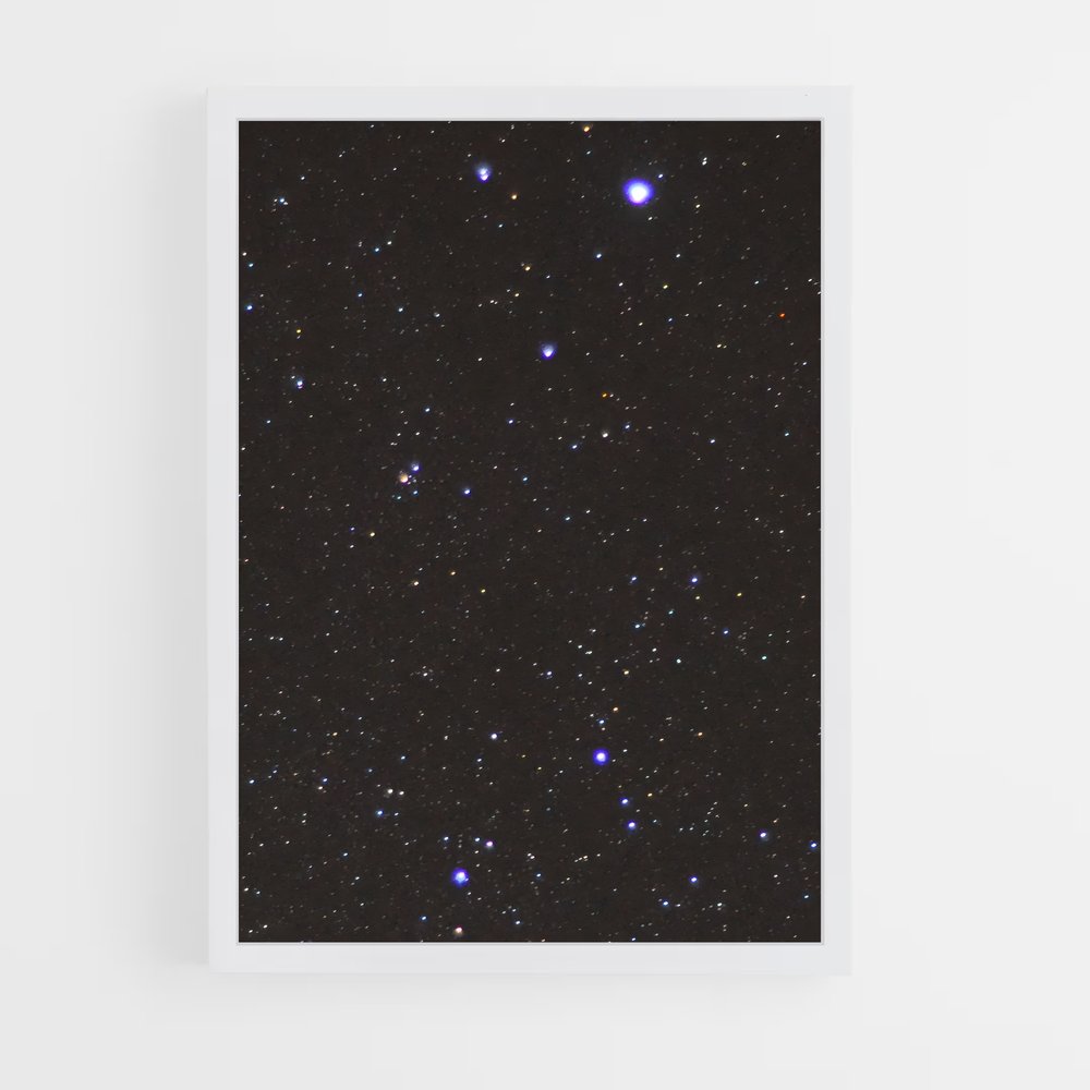 Poster Étoiles de Lyra – affiche Constellations (vue 3)
