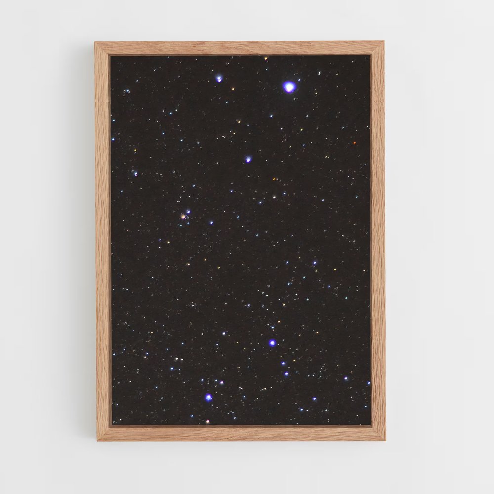 Poster Étoiles de Lyra – affiche Constellations (vue 4)