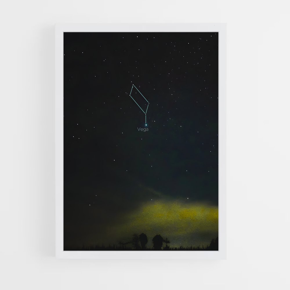 Poster Lyra magnifique – affiche Constellations (vue 3)