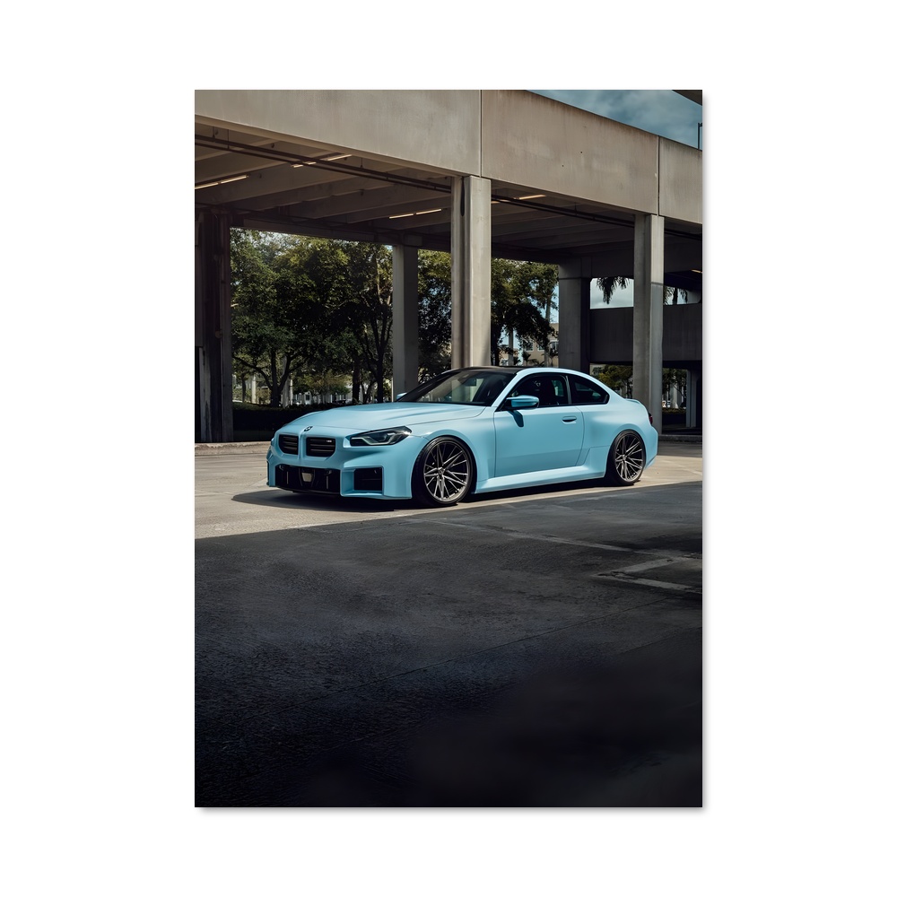 Poster Puissance Elegante Bmw Touche poétique