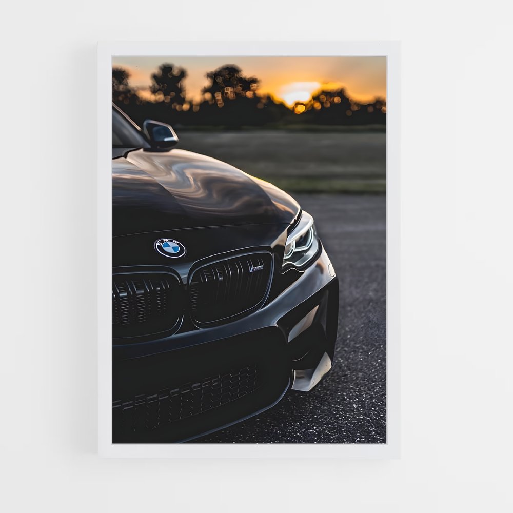 Poster Élégance de roues – affiche BMW (vue 3)