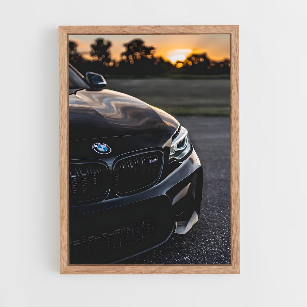 Poster Élégance de roues – affiche BMW (vue 4)