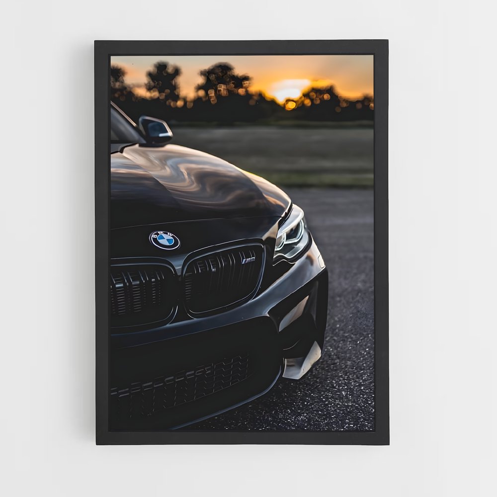 Poster Élégance de roues – affiche BMW (vue 2)