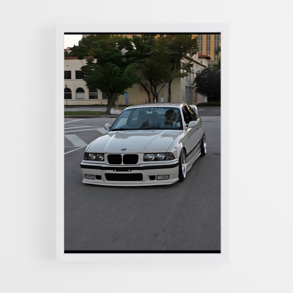 Poster Route Épurée – affiche BMW (vue 3)