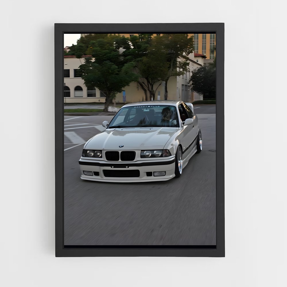 Poster Route Épurée – affiche BMW (vue 2)