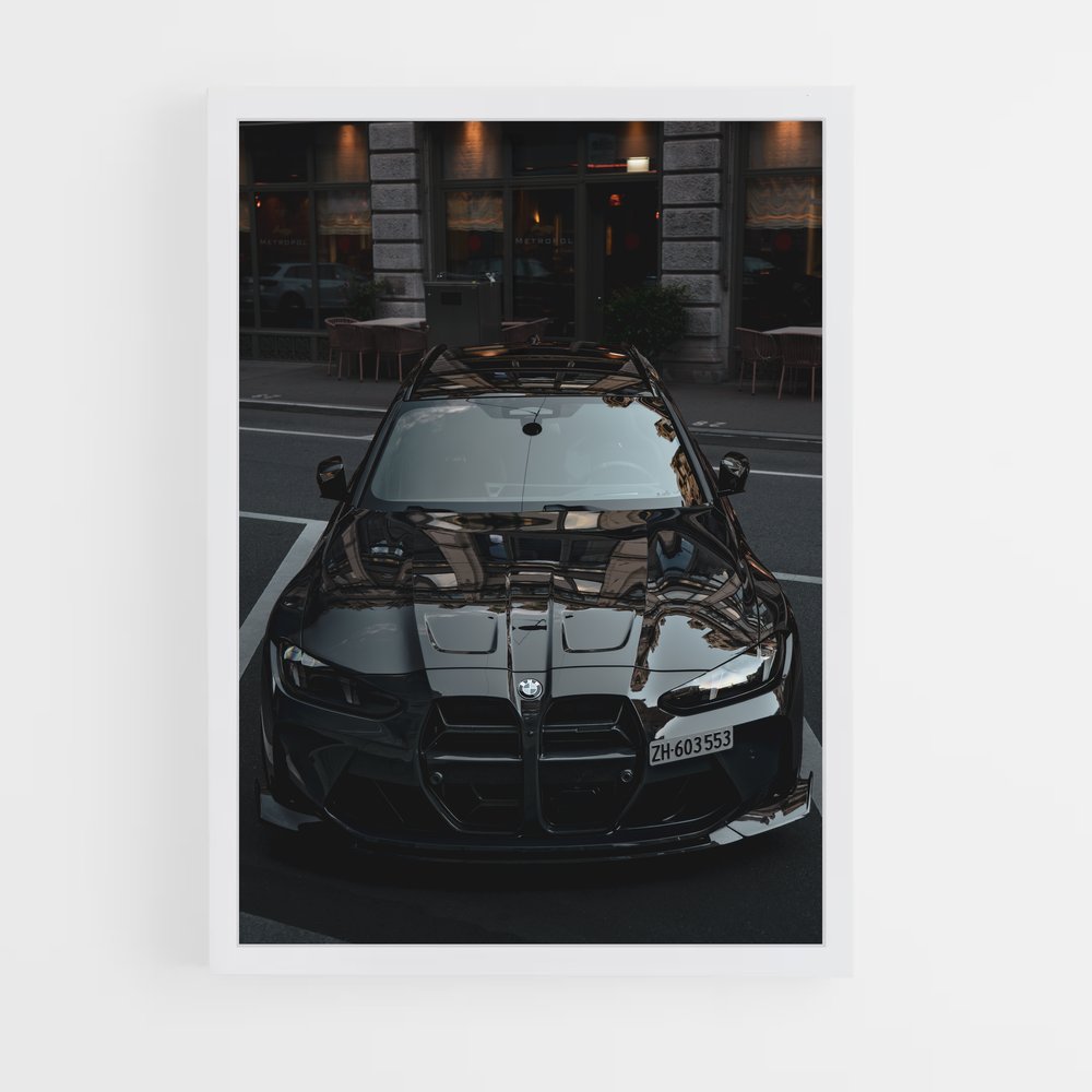 Poster Noir de Luxe – affiche BMW (vue 3)