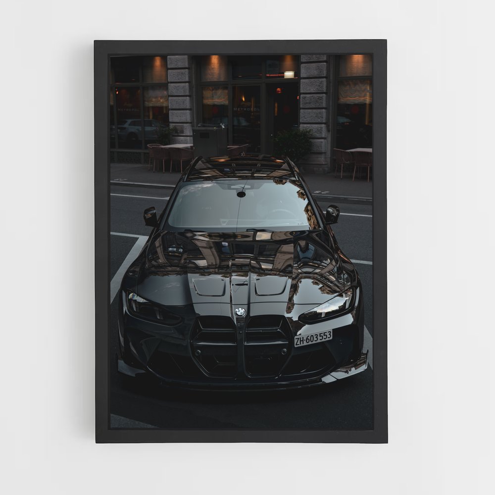 Poster Noir de Luxe – affiche BMW (vue 2)