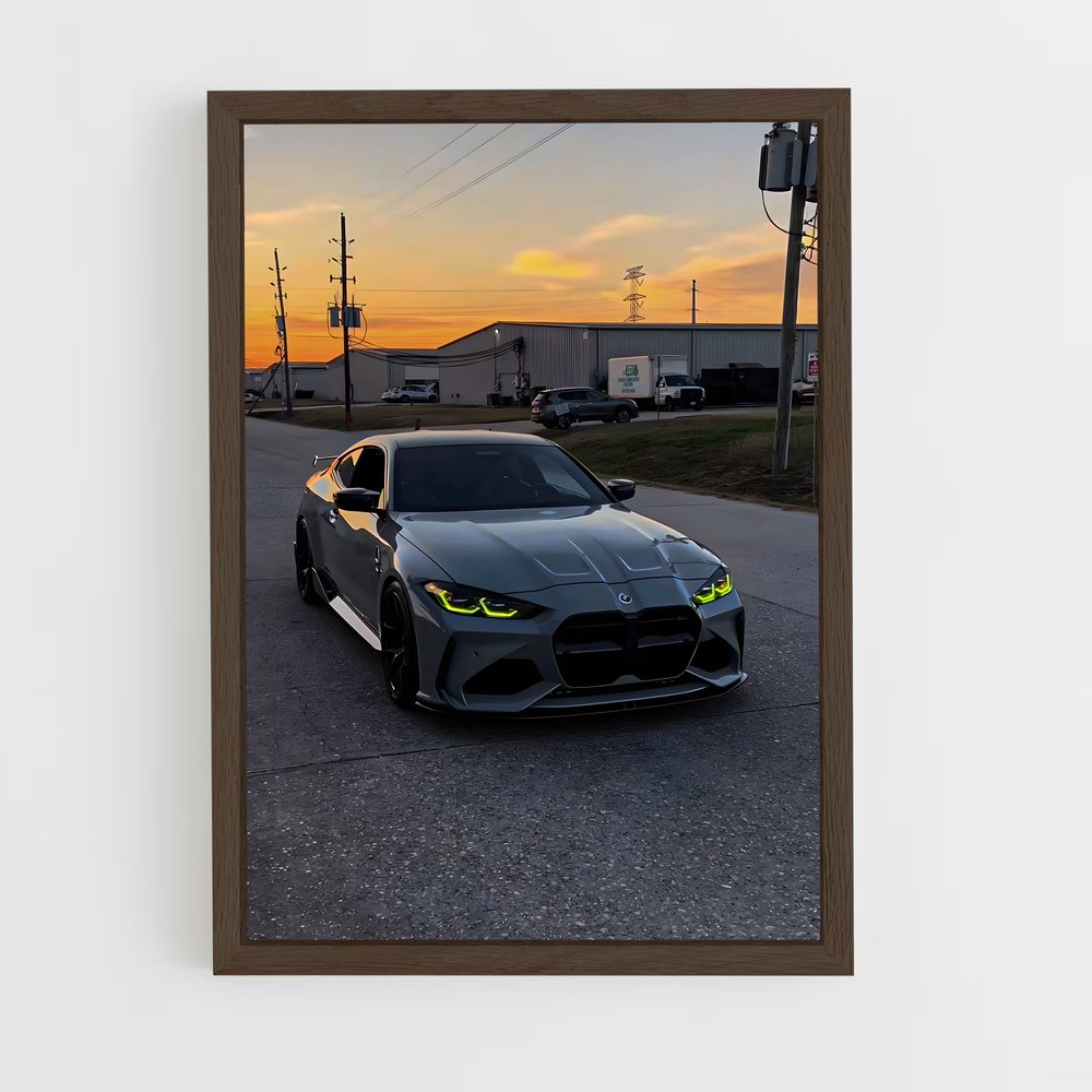 Poster sport tourner – affiche BMW (vue 5)