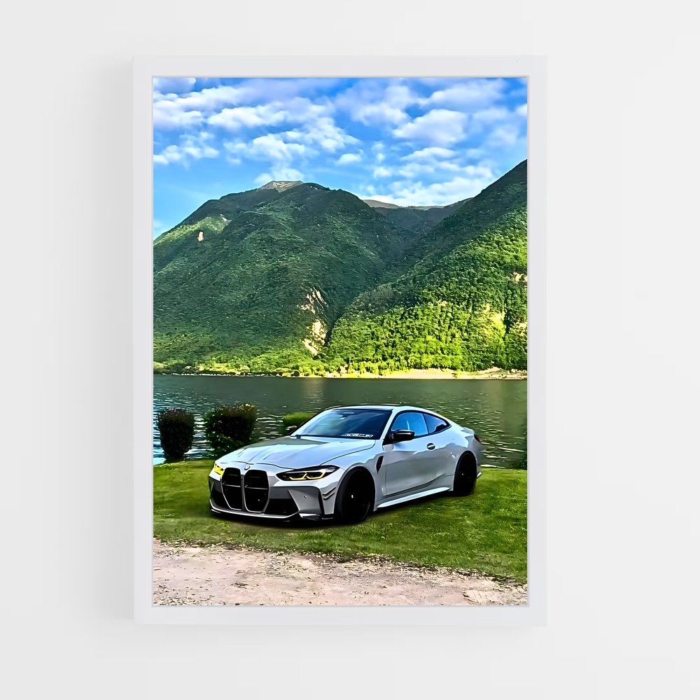 Poster Reflet d'Évasion – affiche BMW (vue 3)