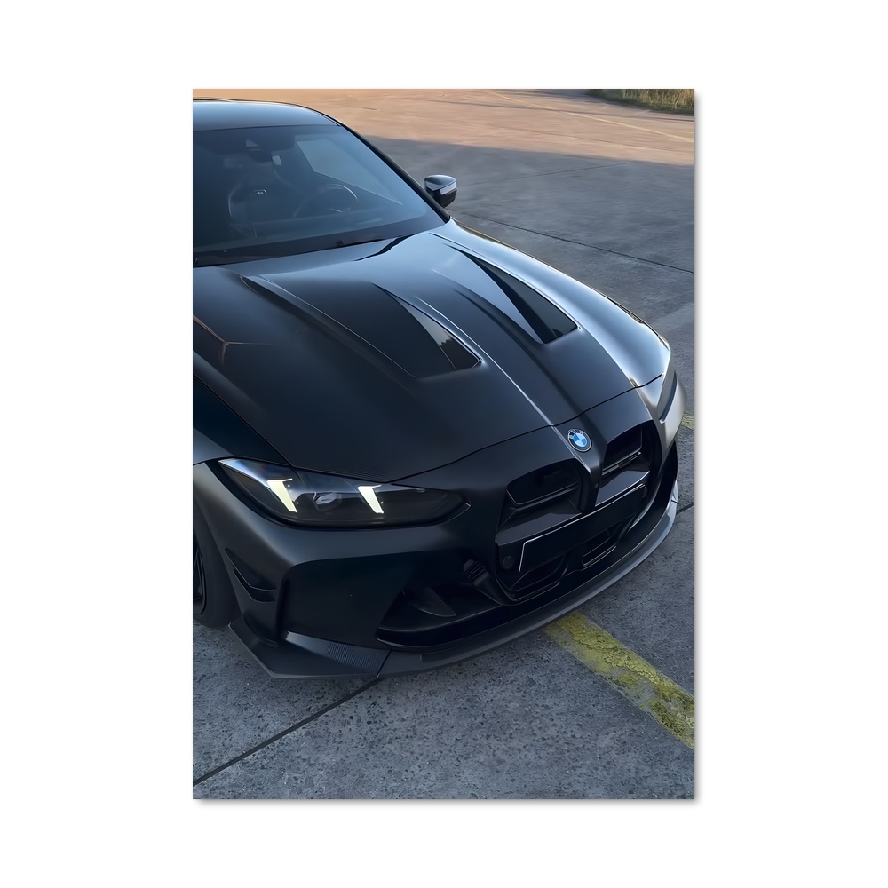 Poster BMW Noir