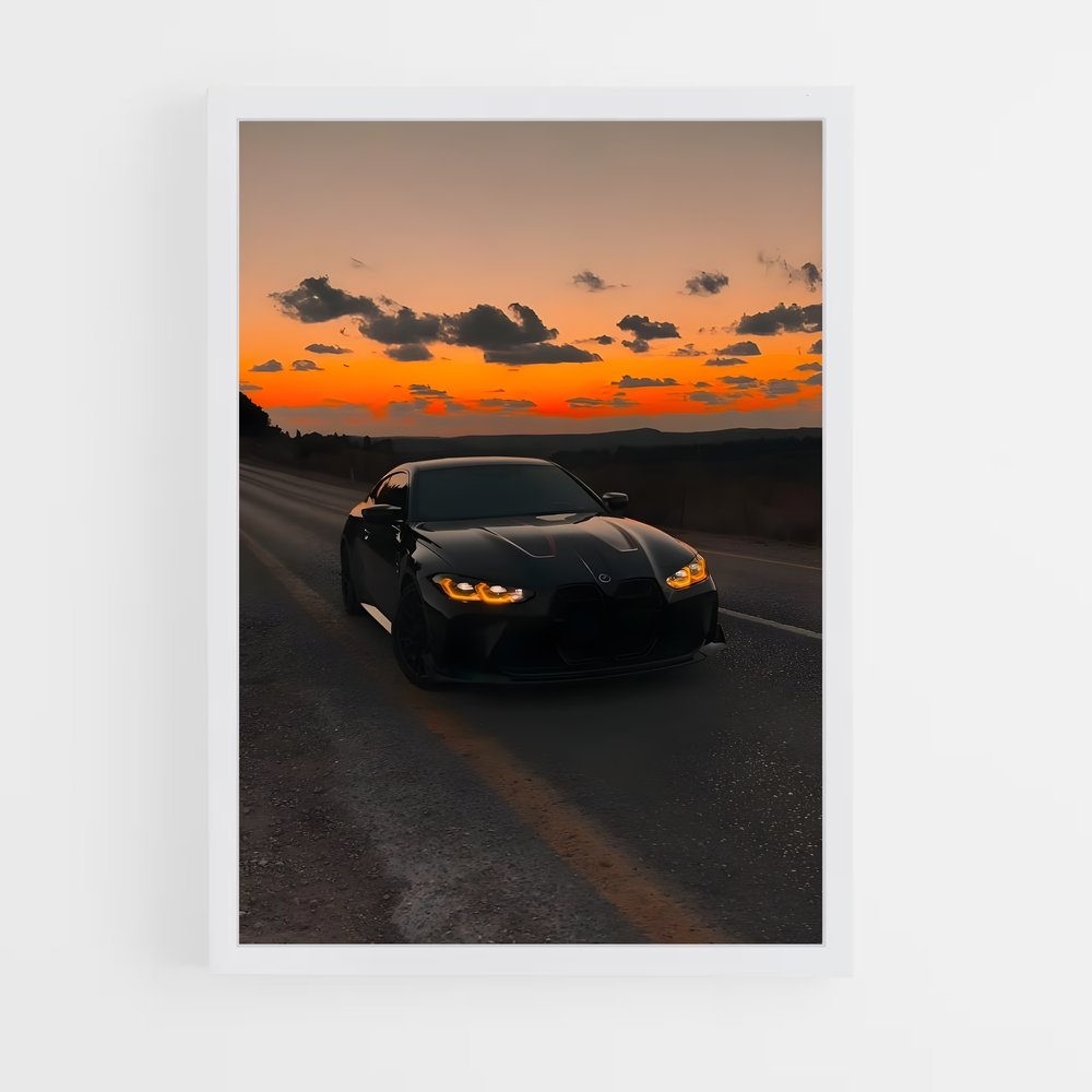 Poster Route Vers l'Aube – affiche BMW (vue 3)