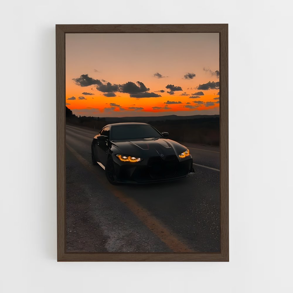 Poster Route Vers l'Aube – affiche BMW (vue 5)