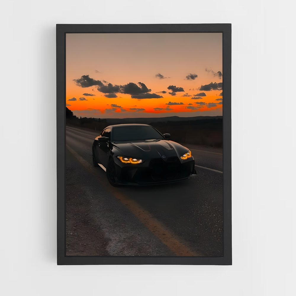 Poster Route Vers l'Aube – affiche BMW (vue 2)