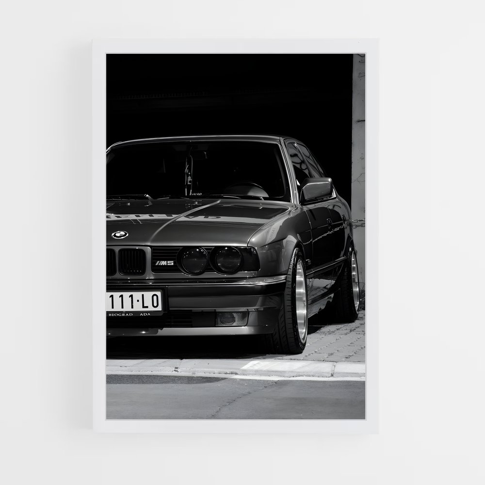 Poster Merveille Mécanique – affiche BMW (vue 3)