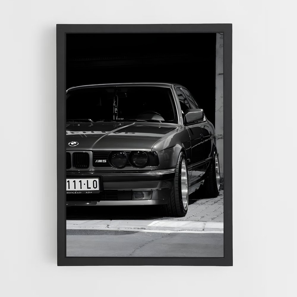 Poster Merveille Mécanique – affiche BMW (vue 2)