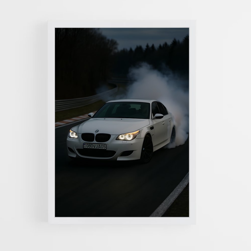 Poster Vitesse de adrénaline – affiche BMW (vue 3)