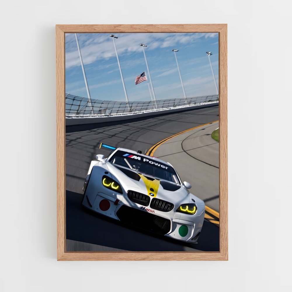 Poster Vitesse adrénaline chaud – affiche BMW (vue 4)