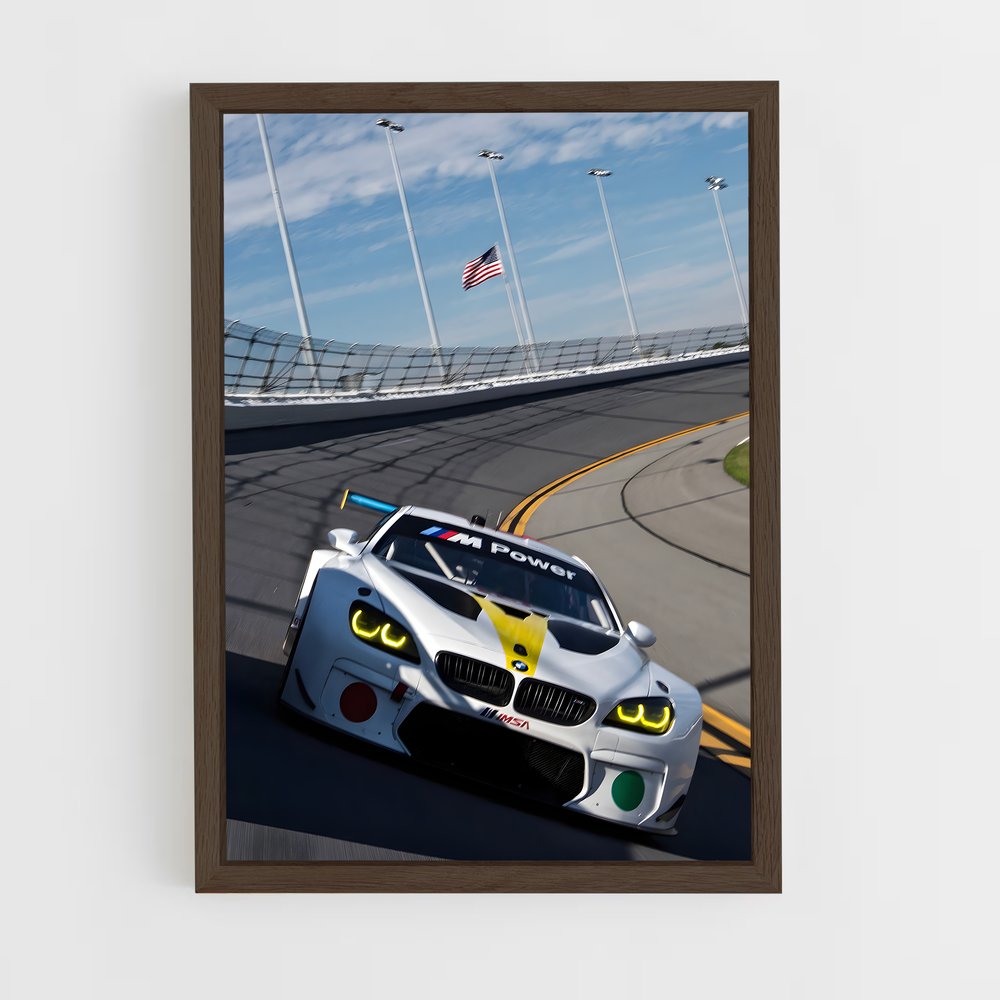 Poster Vitesse adrénaline chaud – affiche BMW (vue 5)