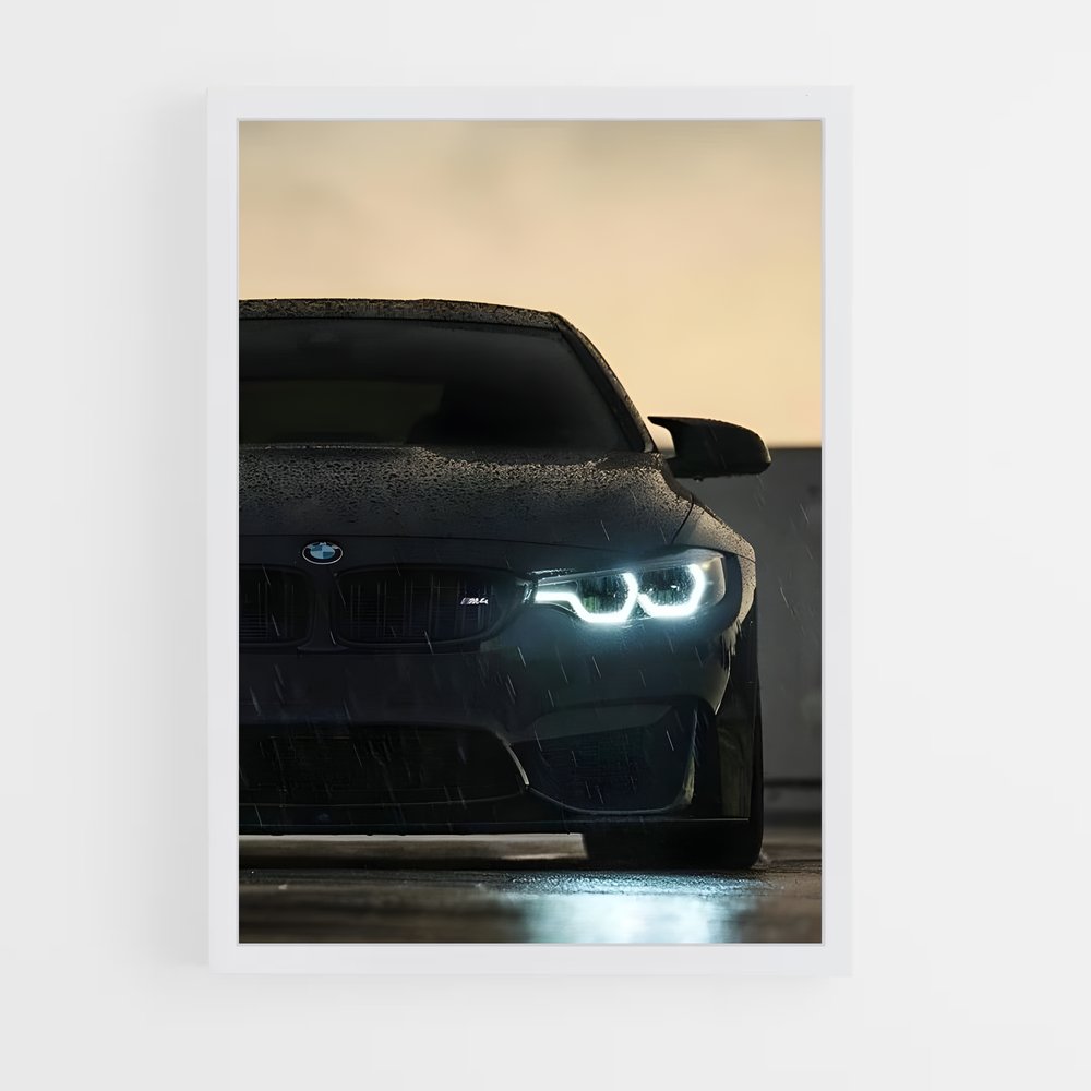 Poster roues mobilité – affiche BMW (vue 3)