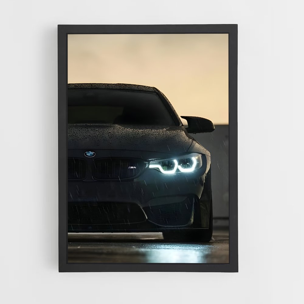 Poster roues mobilité – affiche BMW (vue 2)