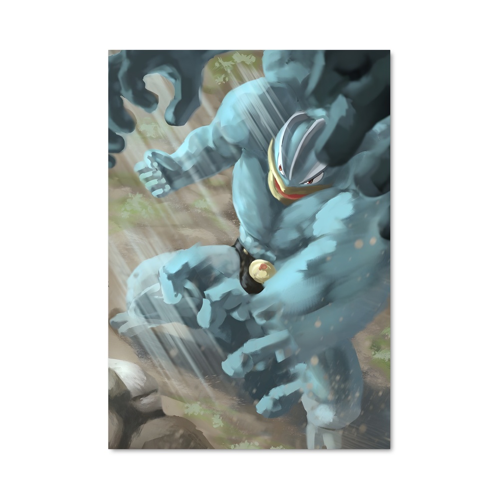 Poster Machamp Mania – affiche Pokemon