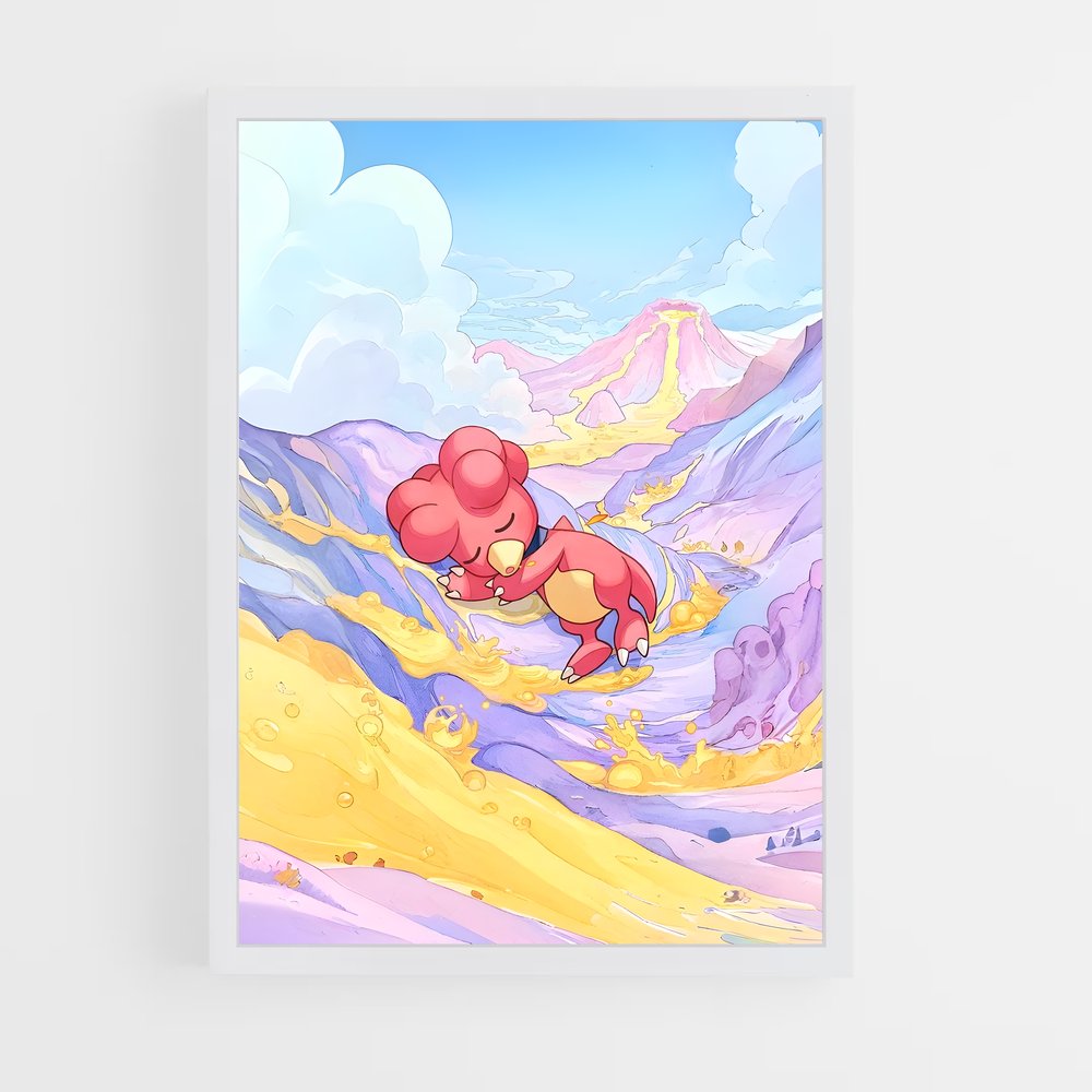 Poster Super Fly – affiche Pokemon (vue 3)