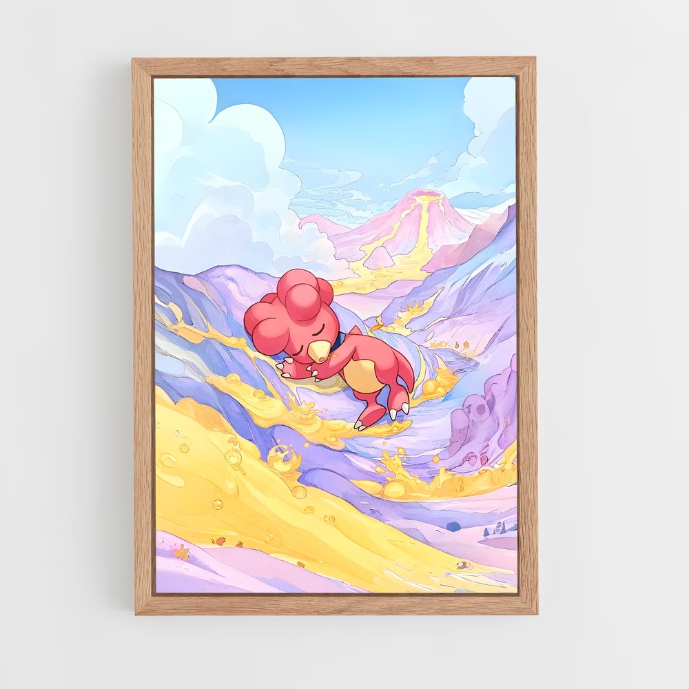 Poster Super Fly – affiche Pokemon (vue 4)