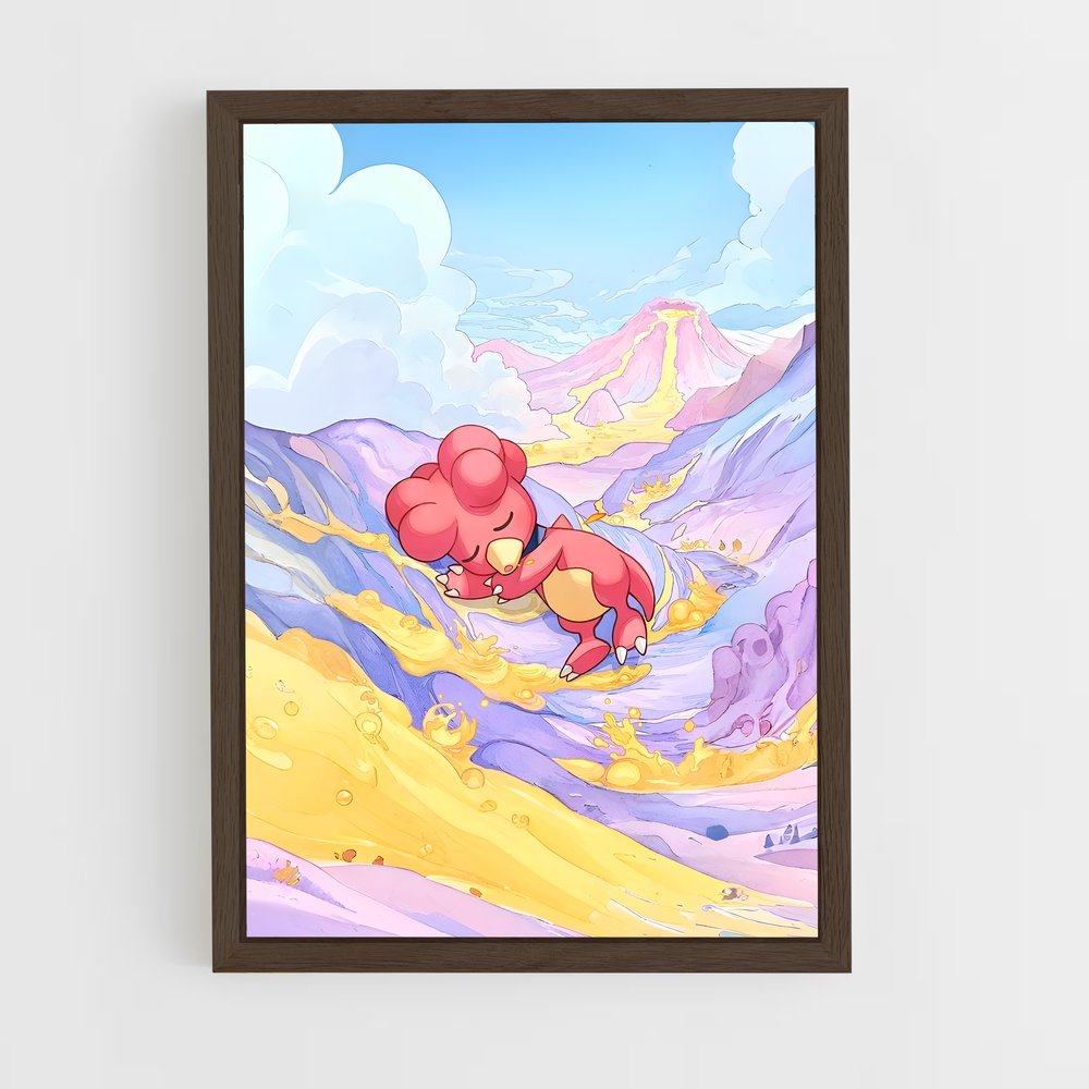Poster Super Fly – affiche Pokemon (vue 5)