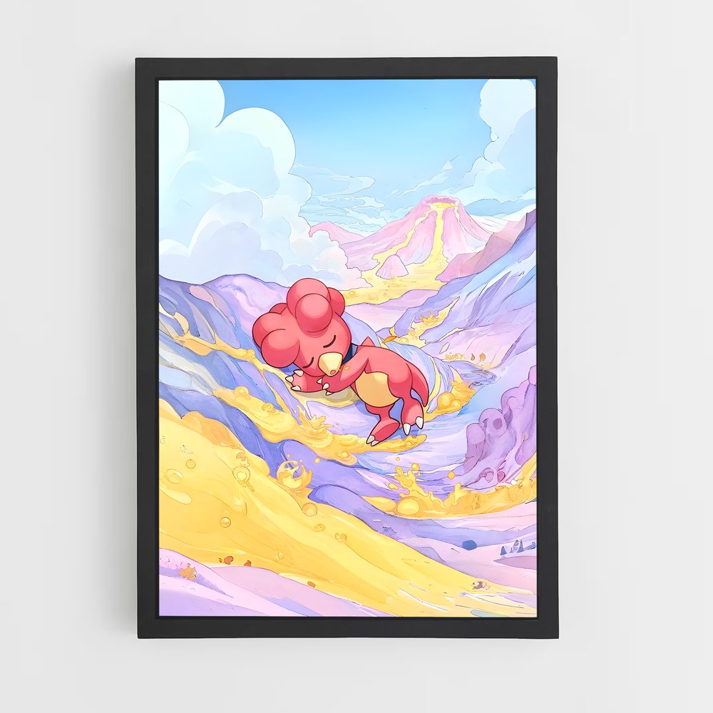 Poster Super Fly – affiche Pokemon (vue 2)