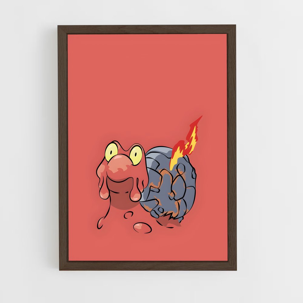 Poster Magcargo Fever – affiche Pokemon (vue 5)