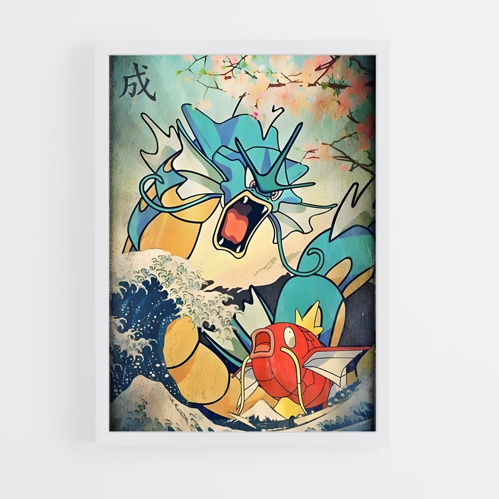 Poster Magikarp Magique – affiche Pokemon (vue 3)