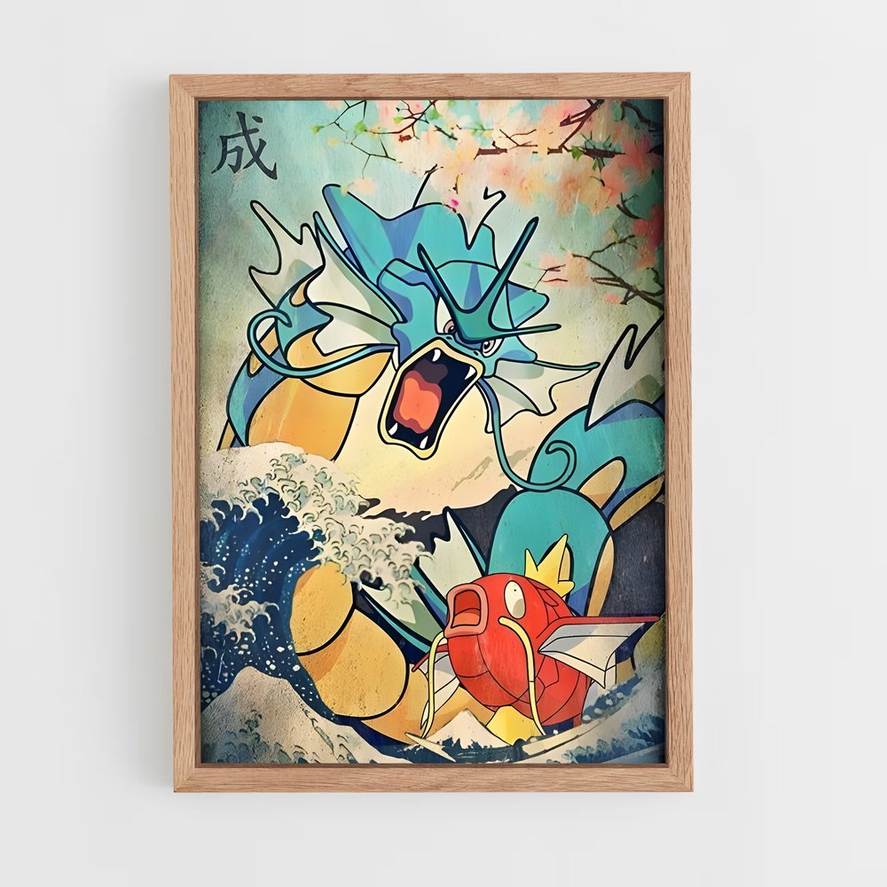Poster Magikarp Magique – affiche Pokemon (vue 4)