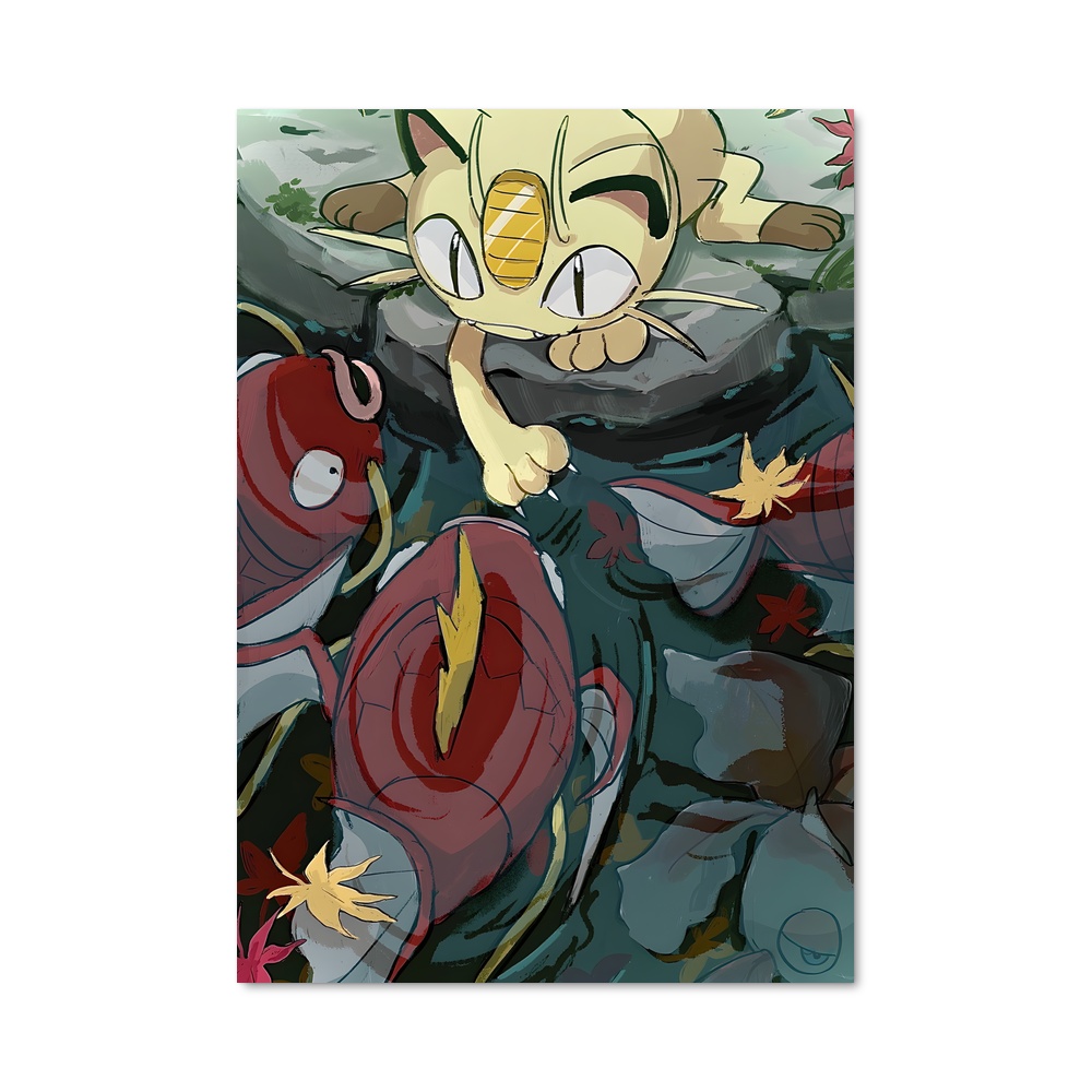 Poster Catfish Adventure – affiche Pokemon