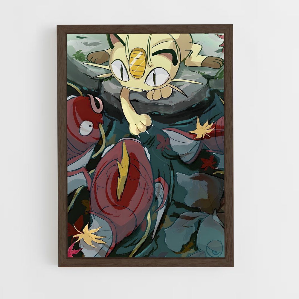 Poster Catfish Adventure – affiche Pokemon (vue 5)