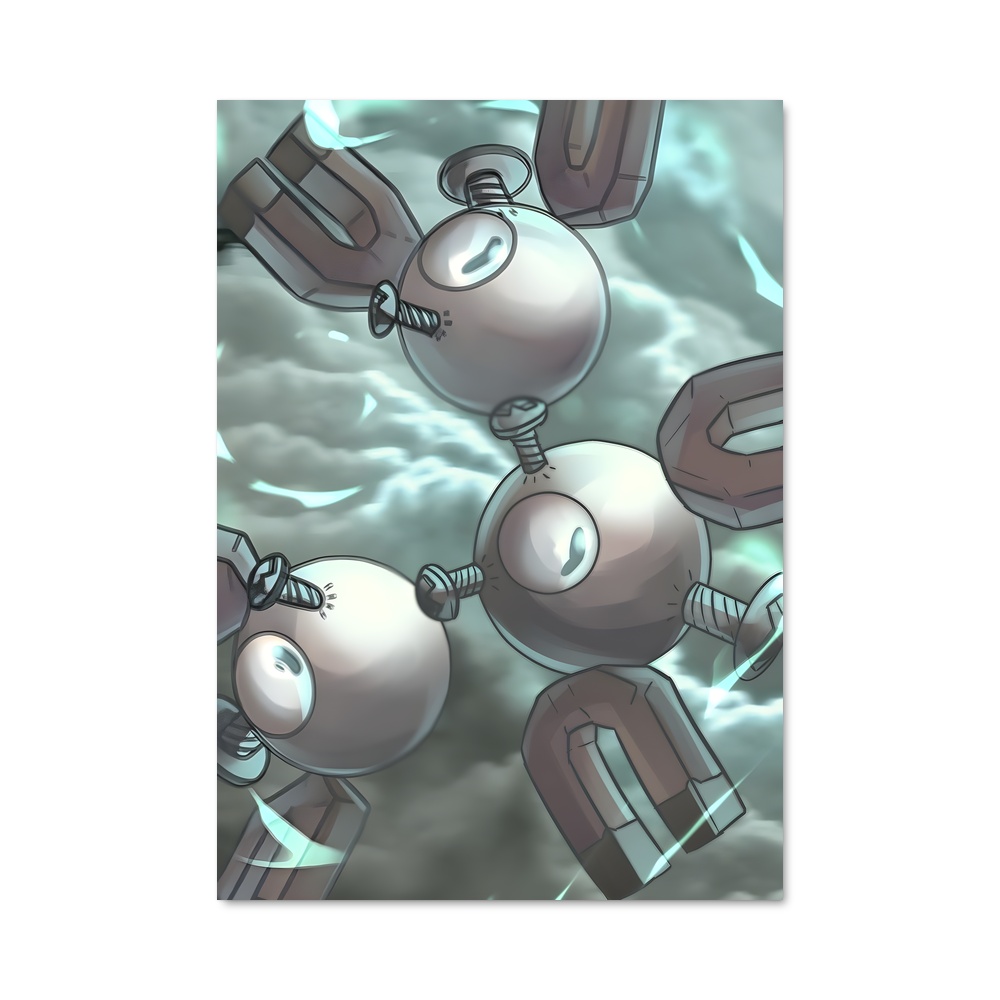 Poster Les Robots du Ciel – affiche Pokemon