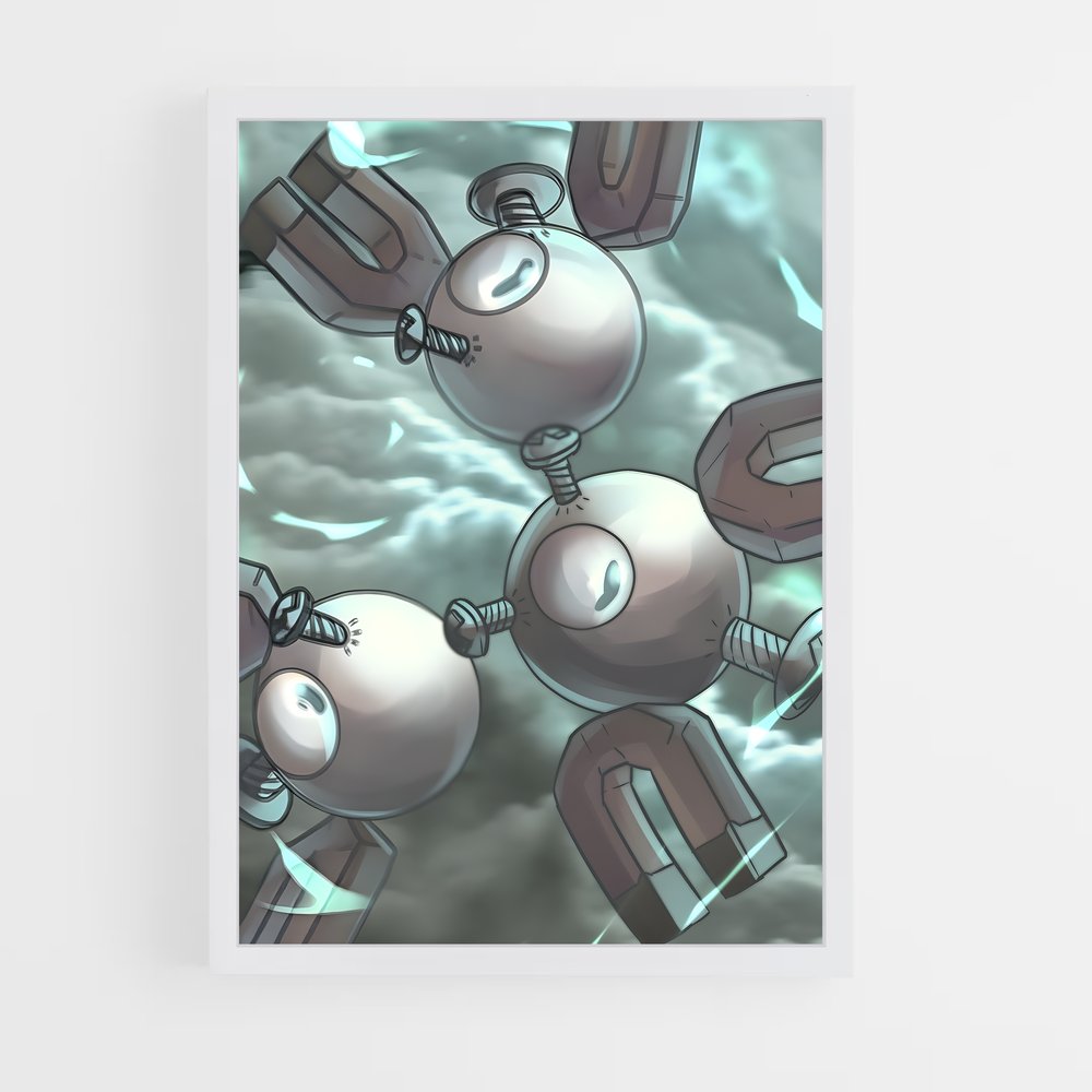 Poster Les Robots du Ciel – affiche Pokemon (vue 3)