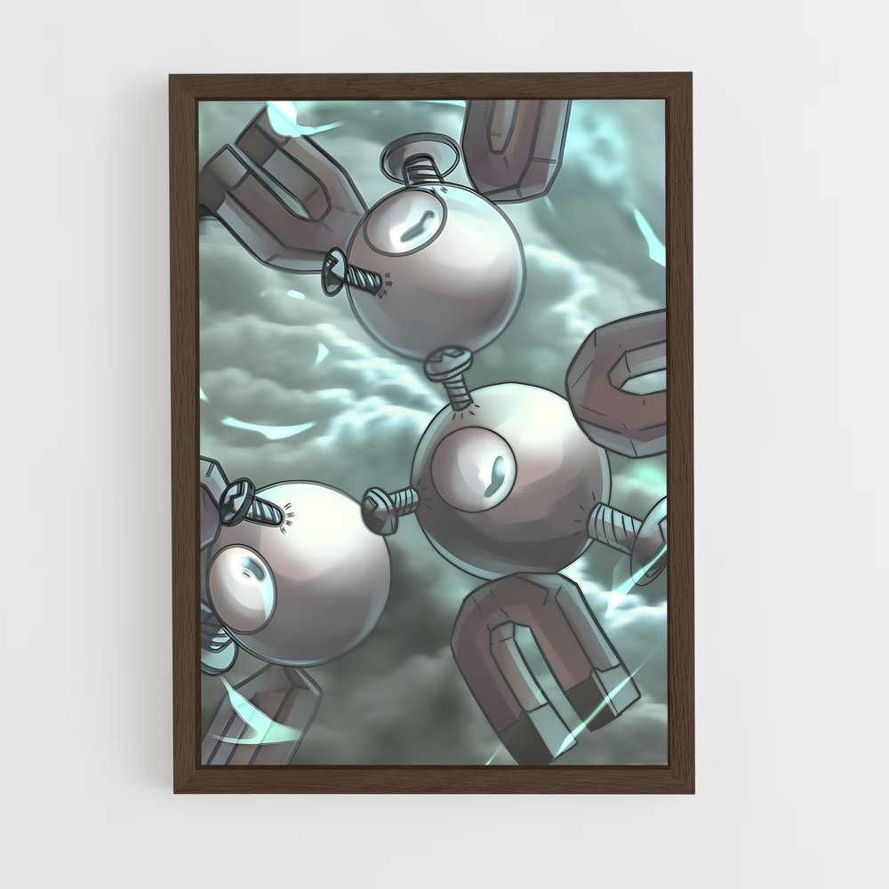 Poster Les Robots du Ciel – affiche Pokemon (vue 5)
