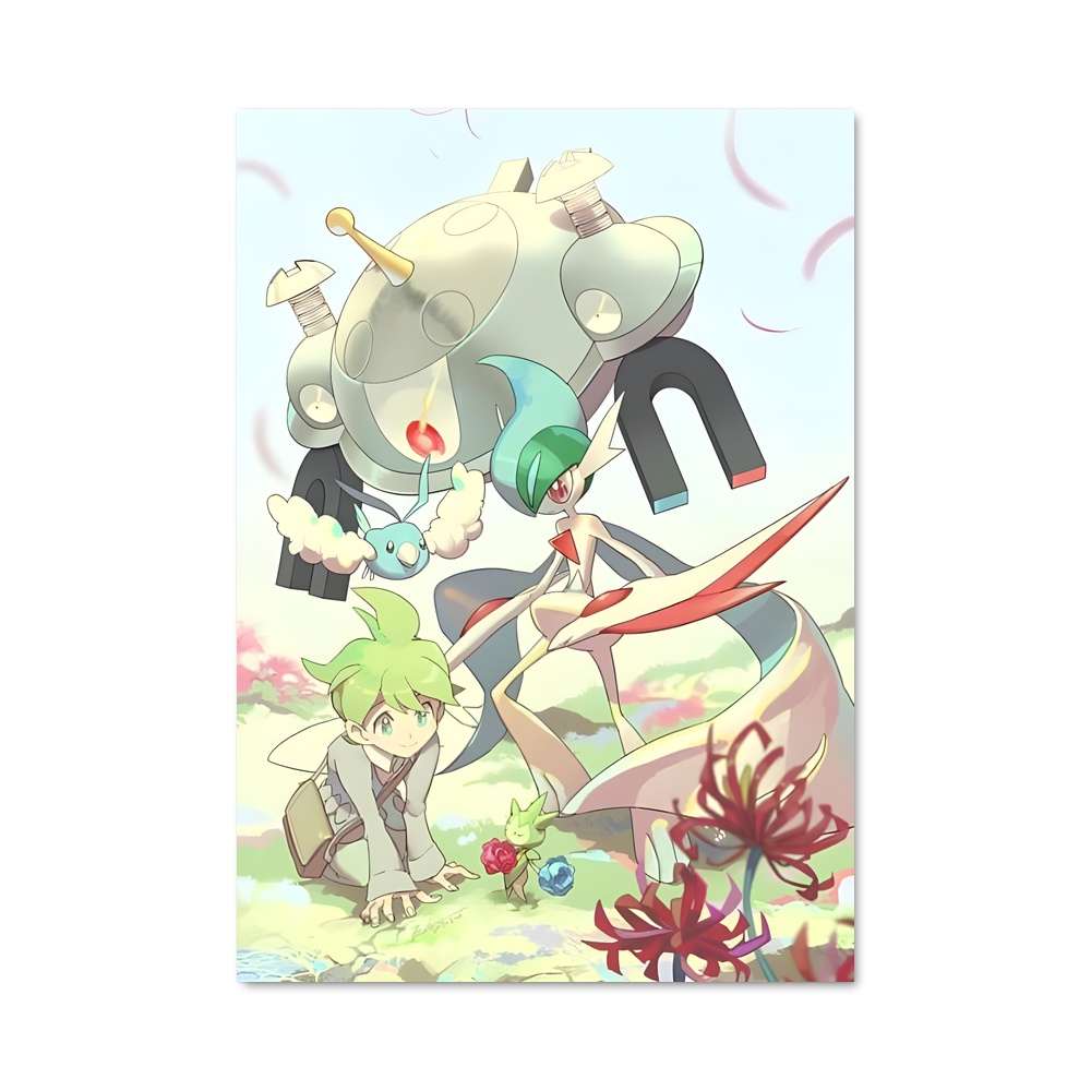 Poster La Femme des Champs – affiche Pokemon