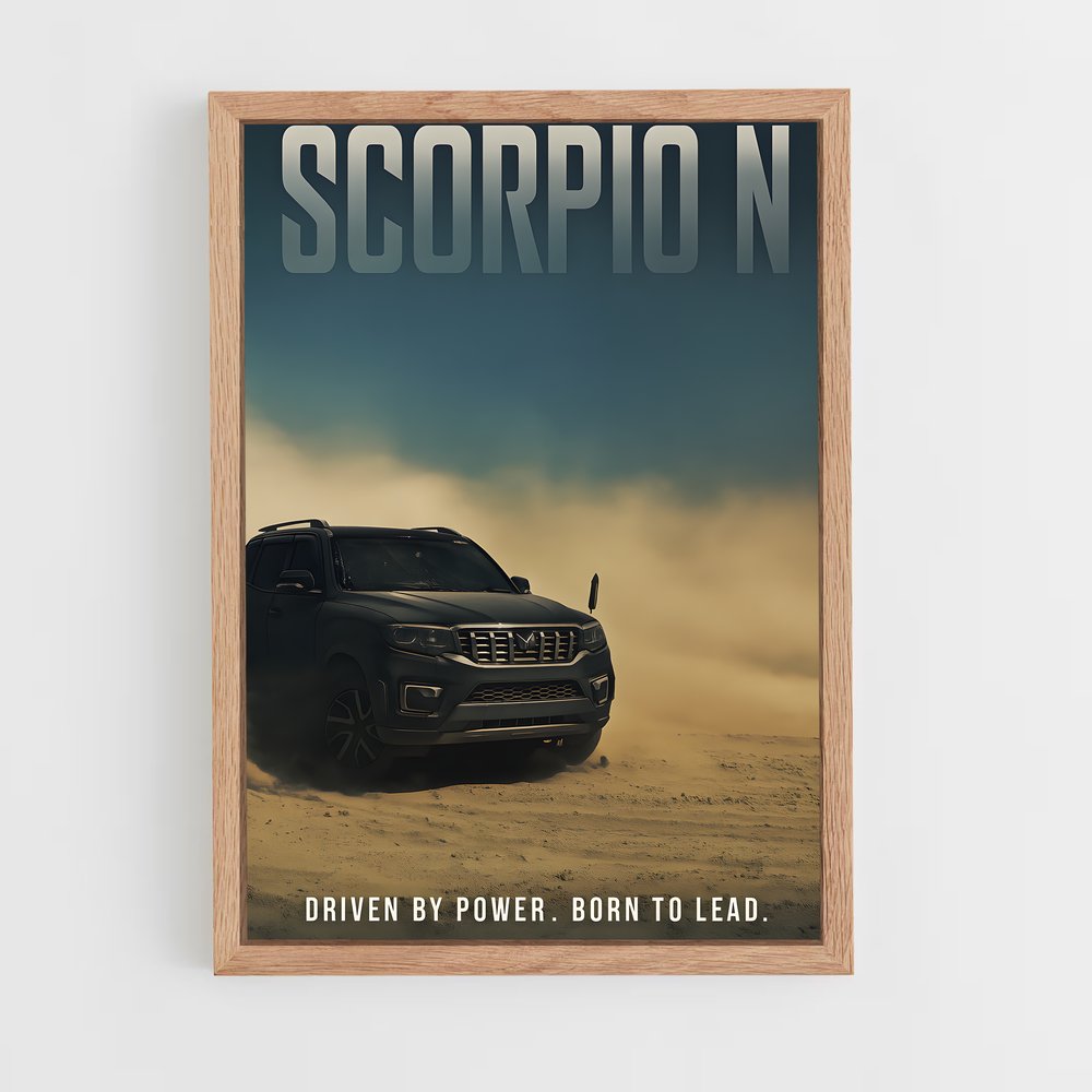 Poster Mahindra Désert (vue 4)
